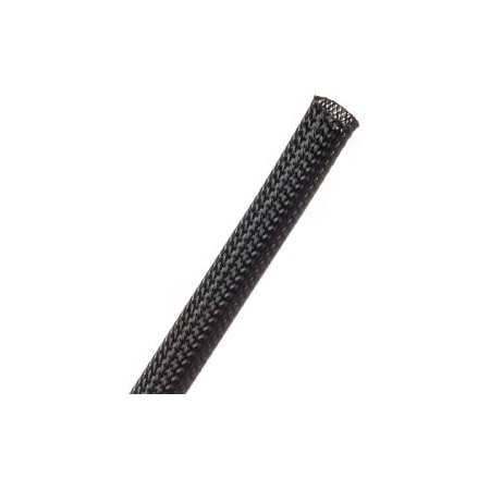 Techflex Heat Shrink Tube, Black, Polyethylene Terephthalate CCP0.38BK-100